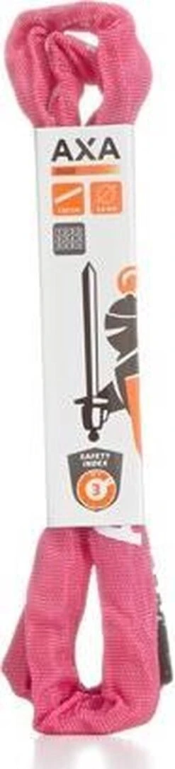 AXA Rigid RCC 120 Kettingslot - Slot Voor Fietsen – Code - 120 Cm – 3,5 Mm - Roze -Fietsen Kortingswinkel 274x1200