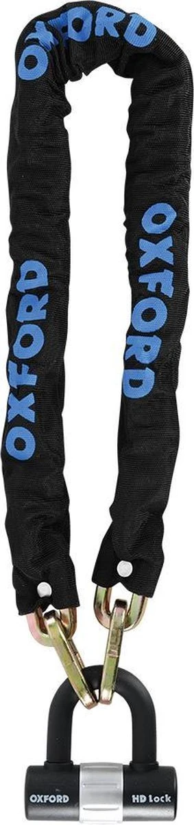 Oxford ART-3 HD 1,5 Meter Fiets En Scooter Kettingslot - ART 3 Gekeurd Sterk Kettingslot - Zwaar Uitgevoerd 1 Oxford ART-3 HD 1,5 Meter Fiets En Scooter Kettingslot - ART 3 Gekeurd Sterk Kettingslot - Zwaar Uitgevoerd
