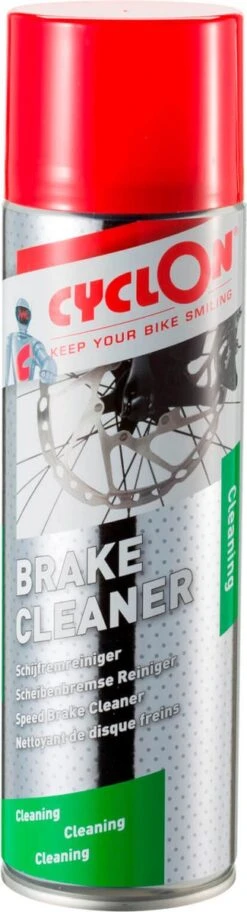 Cyclon Remreiniger Brake Cleaner Spray 250 Ml Zilver/rood 7 Cyclon Remreiniger Brake Cleaner Spray 250 Ml Zilver/rood -Fietsen Kortingswinkel 325x1200