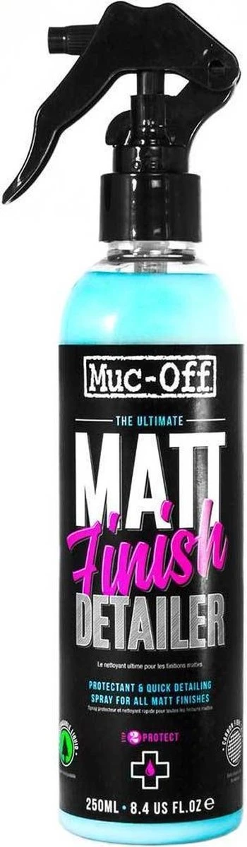 Muc-Off Matt Finish Detailer Beschermspray 250ML 1 Muc-Off Matt Finish Detailer Beschermspray 250ML