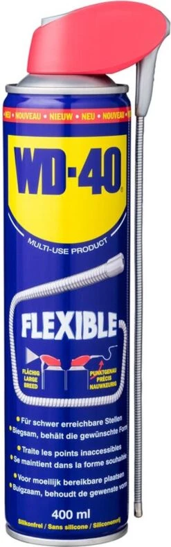 WD-40® Flexible® Multi-Use Product - 400ml - Multispray - Smeermiddel, Ontvetter En Anti-Corrosie 11 WD-40® Flexible® Multi-Use Product - 400ml - Multispray - Smeermiddel, Ontvetter En Anti-Corrosie -Fietsen Kortingswinkel 375x1200