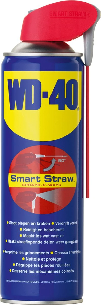 WD-40® Smart Straw® Multi-Use Product - 300ml - Multispray - Smeermiddel, Ontvetter En Anti-Corrosie 1 WD-40® Smart Straw® Multi-Use Product - 300ml - Multispray - Smeermiddel, Ontvetter En Anti-Corrosie