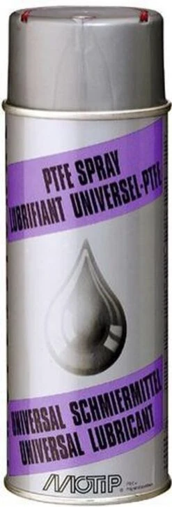 Motip PTFE Teflonspray - 400 Ml. 19 Motip PTFE Teflonspray - 400 Ml. -Fietsen Kortingswinkel 409x1200
