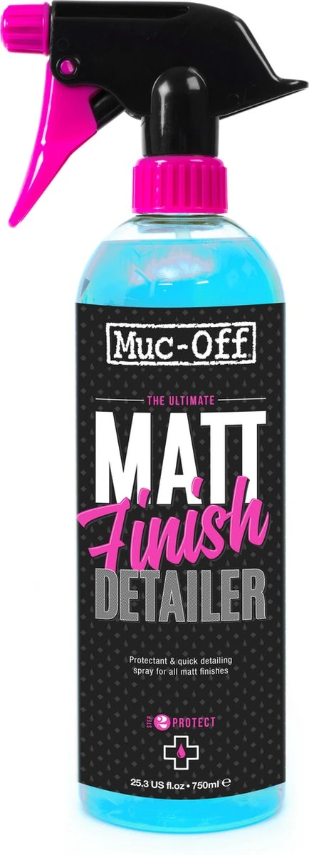 Muc-Off Matt Finish Detailer Beschermspray 250ML 6 Muc-Off Matt Finish Detailer Beschermspray 250ML - Afbeelding 6