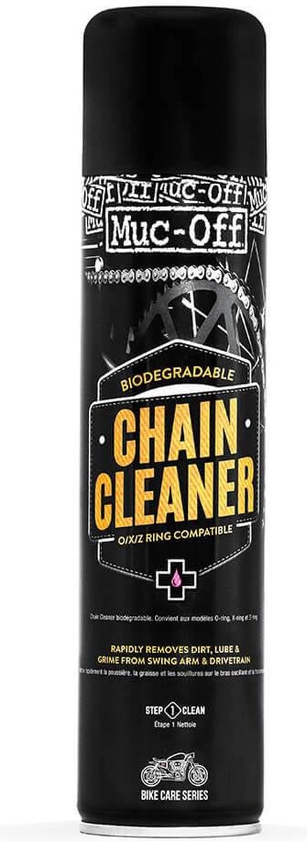 Muc-Off Chain Cleaner Fiets & Motor Ketting Reiniger 400ml 1 Muc-Off Chain Cleaner Fiets & Motor Ketting Reiniger 400ml