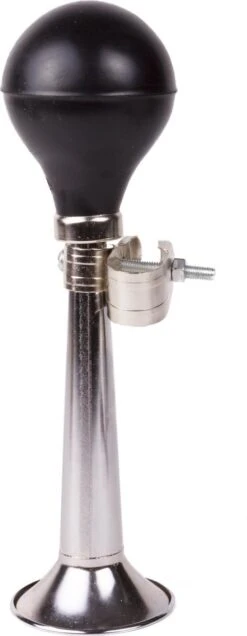 Benson Fietstoeter - Metaal - 21 Cm - Chroom -Fietsen Kortingswinkel 466x1200