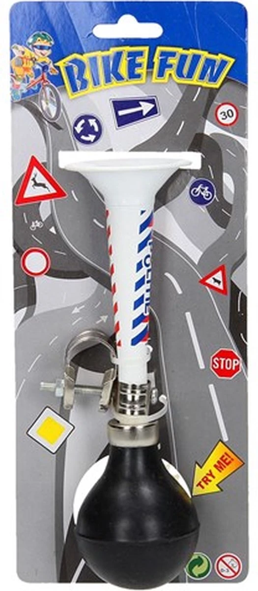 Fietstoeter Bikefun Metaal Brandweer / Politie 7 Fietstoeter Bikefun Metaal Brandweer / Politie - Afbeelding 7