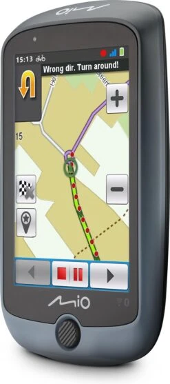 Mio Cyclo Discover Connect Fiets-Navigatie Antraciet/Zwart -Fietsen Kortingswinkel 532x1200 1