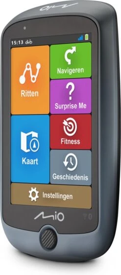 Mio Cyclo Discover Connect Fiets-Navigatie Antraciet/Zwart -Fietsen Kortingswinkel 532x1200 3