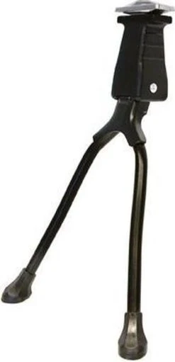 Dresco - Fietsstandaard - Midden - 26-28 Inch - Zwart