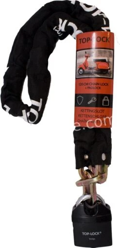 Kettingslot Fiets, Scooter & Brommer 120cm Top Lock Los Hangslot