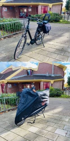 Fietshoes Zwart Voor Fietsen Van 29 Inch / 180 Cm ( 200x70x110) XL - Zwart - Waterdicht - Elektrische Fiets -Fietsen Kortingswinkel 600x1200 1