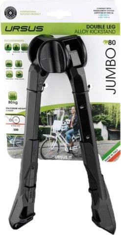 Standaard 2-Poot Ursus Jumbo Zwart 26" / 275mm -Fietsen Kortingswinkel 617x1200 2