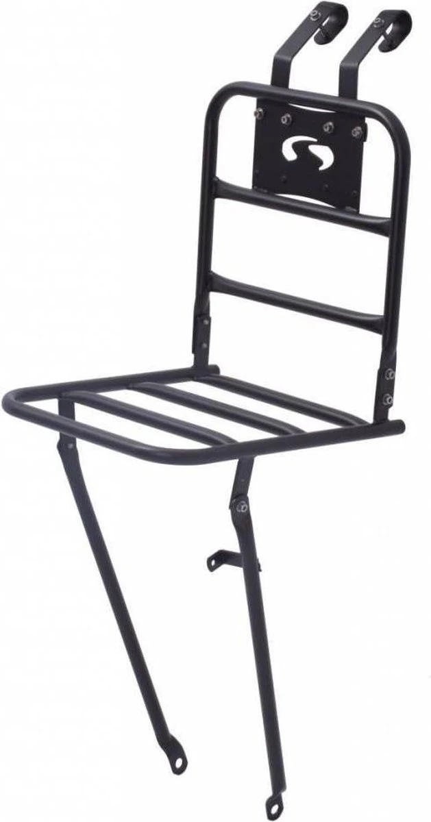 Steco Transport Comfort Voordrager Voor Fietsen Volwassenen - Matzwart 1 Steco Transport Comfort Voordrager Voor Fietsen Volwassenen - Matzwart