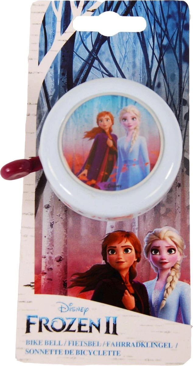 Disney Frozen 2 Fietsbel - Meisjes - Licht Blauw Paars 8 Disney Frozen 2 Fietsbel - Meisjes - Licht Blauw Paars - Afbeelding 8