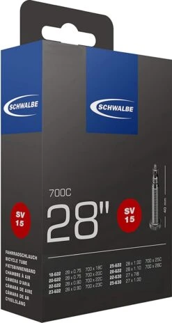 Schwalbe SV15 - Binnenband Race Fiets - Frans Ventiel - 40 Mm - -Fietsen Kortingswinkel 639x1200