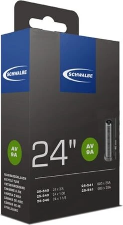 Schwalbe Binnenband 24 X 3/4 / 1 1/8 (20/28-540/541) Av 9a 40 Mm -Fietsen Kortingswinkel 655x1200