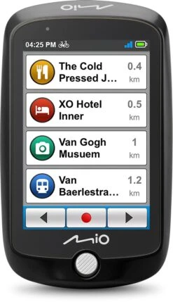 Mio Cyclo 220 Fietscomputer - Fietsnavigatie - Zwart -Fietsen Kortingswinkel 691x1200 1