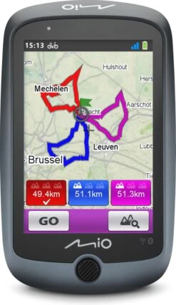 Mio Cyclo Discover Connect Fiets-Navigatie Antraciet/Zwart -Fietsen Kortingswinkel 693x1200 1