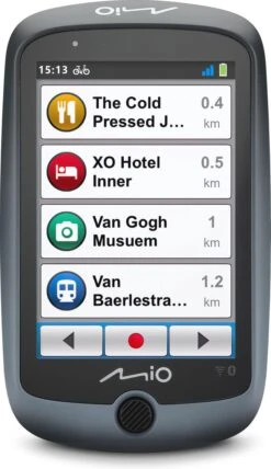 Mio Cyclo Discover Connect Fiets-Navigatie Antraciet/Zwart -Fietsen Kortingswinkel 693x1200 3