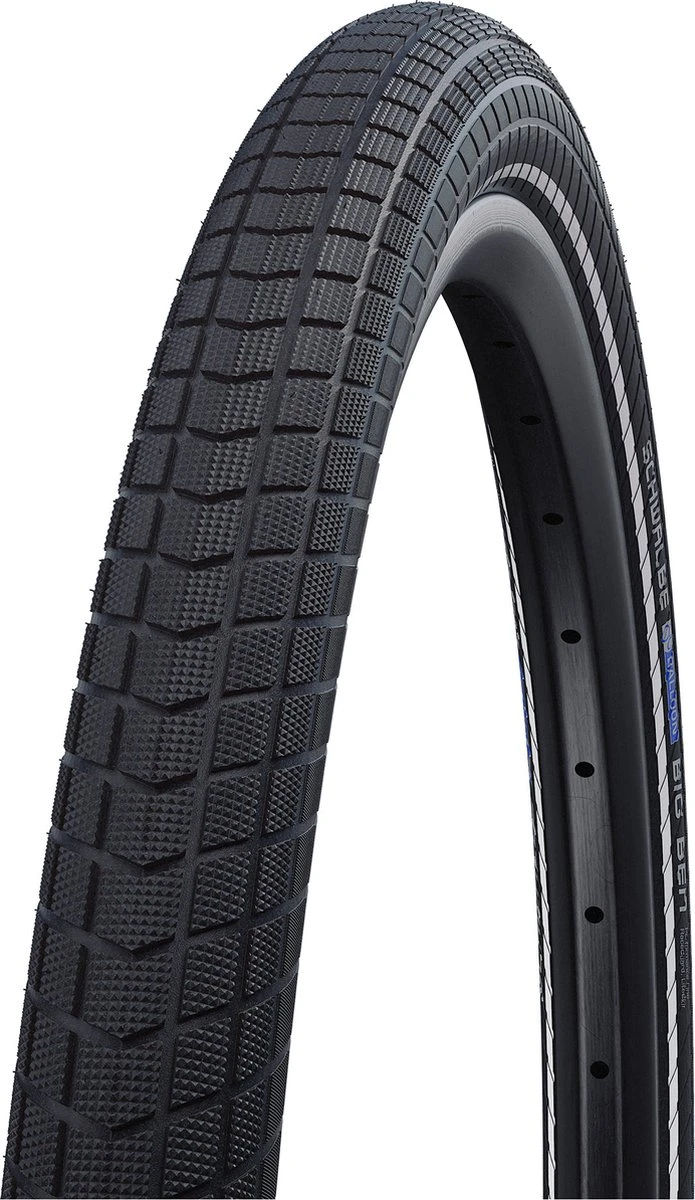 Schwalbe Buitenband - Big Ben Plus - 26 Inch X 2.15 - Zwart Reflecterend 4 Schwalbe Buitenband - Big Ben Plus - 26 Inch X 2.15 - Zwart Reflecterend - Afbeelding 4