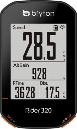 Bryton Rider 320 E / Basis Fietscomputer - 320 E / Basis