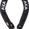 AXA Newton Promoto + 2 Kettingslot - ART 2 Slot Voor Fietsen - Extra Dikke Schakels – Hangslot - 100 Cm – 9 Mm - Zwart