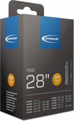 Schwalbe Binnenband - DV17 - 28 Inch X 1.10 - 1.75 - Hollands Ventiel - 40mm 11 Schwalbe Binnenband - DV17 - 28 Inch X 1.10 - 1.75 - Hollands Ventiel - 40mm -Fietsen Kortingswinkel 736x1200 4