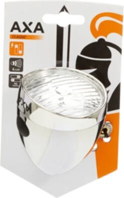 AXA – Classic Battery - 4 Lux - Fietslamp Voorlicht - LED Koplamp - Fietsverlichting Op Batterij - Zilver -Fietsen Kortingswinkel 750x1200 1