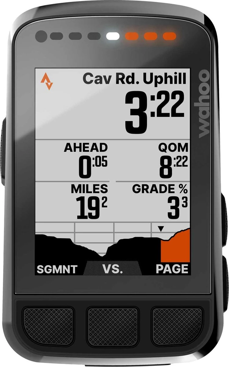 Wahoo Fitness Wahoo ELEMNT BOLT V2 GPS Fietscomputer - Zwart 2 Wahoo Fitness Wahoo ELEMNT BOLT V2 GPS Fietscomputer - Zwart - Afbeelding 2
