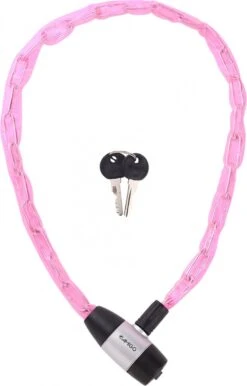 Amigo 8035 Kettingslot - Fietsslot 80 Cm - Roze