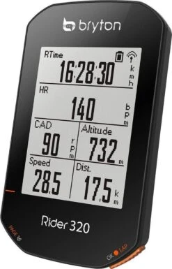 Bryton Rider 320 E / Basis Fietscomputer - 320 E / Basis -Fietsen Kortingswinkel 769x1200