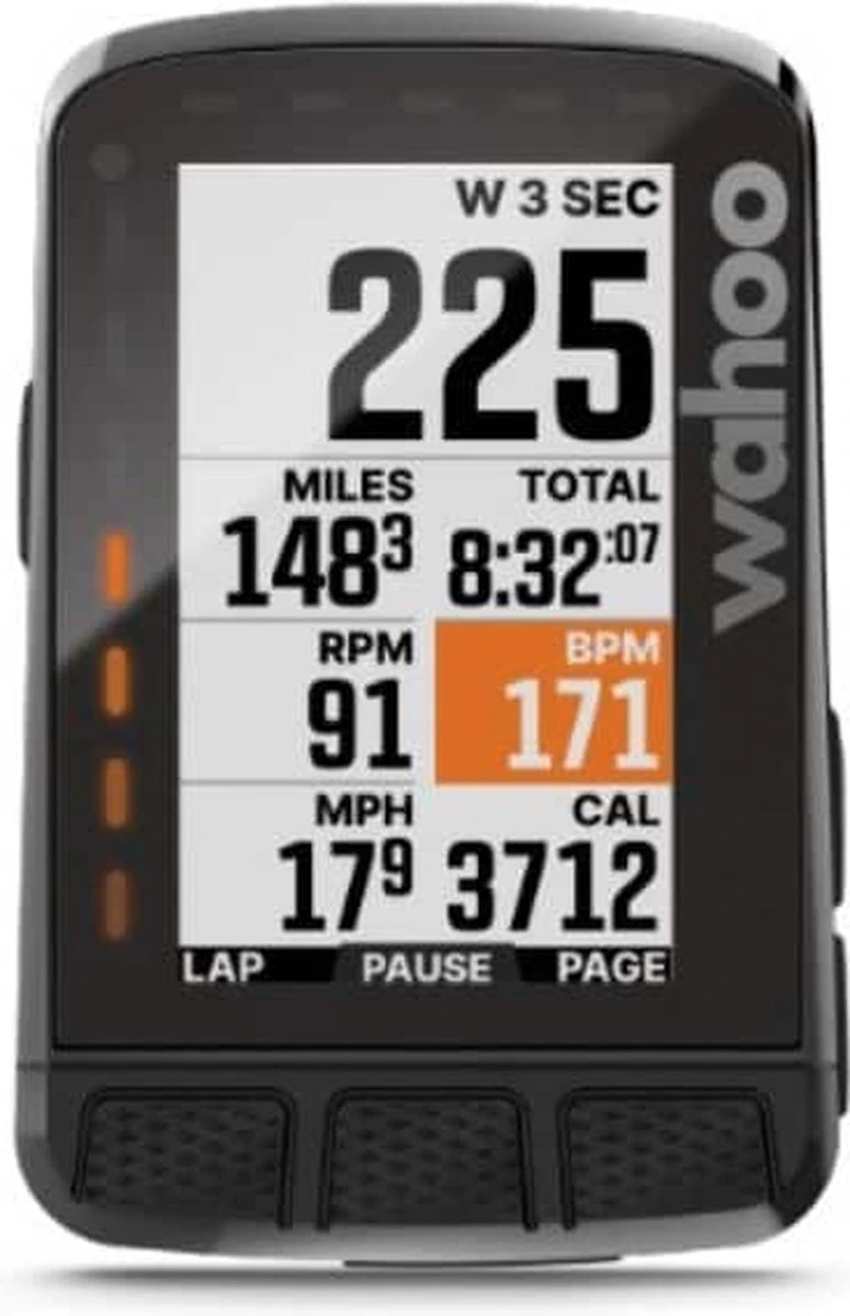 Wahoo Fitness Wahoo Elemnt Roam V2 Fietscomputer - Zwart 4 Wahoo Fitness Wahoo Elemnt Roam V2 Fietscomputer - Zwart - Afbeelding 4