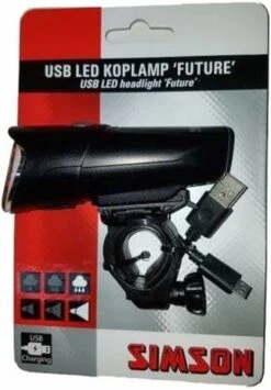 Simson Future Fietsverlichting Koplamp 30 Lux - LED - Oplaadbaar 21 Simson Future Fietsverlichting Koplamp 30 Lux - LED - Oplaadbaar -Fietsen Kortingswinkel 834x1200