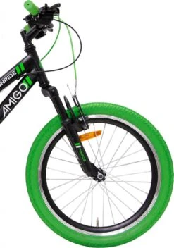 Amigo Fun Ride - Mountainbike 20 Inch - Voor Jongens En Meisjes - Met 7 Versnellingen - Zwart/Groen -Fietsen Kortingswinkel 843x1200 4