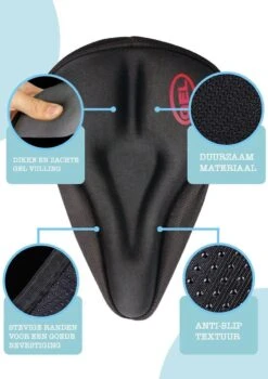 VoordeelShop Fiets Zadelhoes Met Extra Zachte Gel En Gleuf Universeel - Gel Zadelhoes Voor Racefiets/mountainbike En Normale Fietsen - Comfortabel Fietsen - Fiets Accessoires -Fietsen Kortingswinkel 846x1200 2