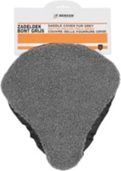 Benson Universele Fiets Zadeldek - Imitatie Schapenvacht - Bont - Grijs 8 Benson Universele Fiets Zadeldek - Imitatie Schapenvacht - Bont - Grijs -Fietsen Kortingswinkel 847x1200 7
