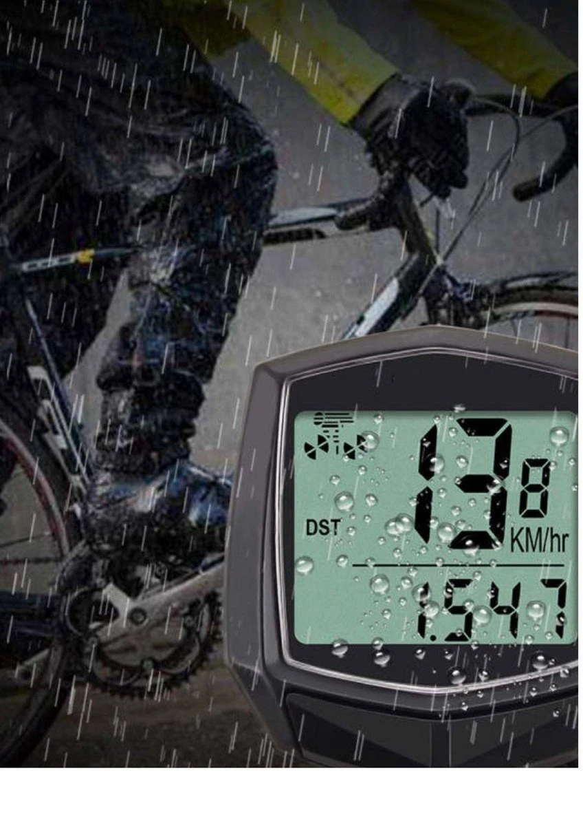 Pleasant Life Kilometerteller Fiets - Waterdicht - Digitale LCD - Bedraad - Fiets Accesoires - Mountainbike - Wielrennen - 4 Pleasant Life Kilometerteller Fiets - Waterdicht - Digitale LCD - Bedraad - Fiets Accesoires - Mountainbike - Wielrennen - - Afbeelding 4