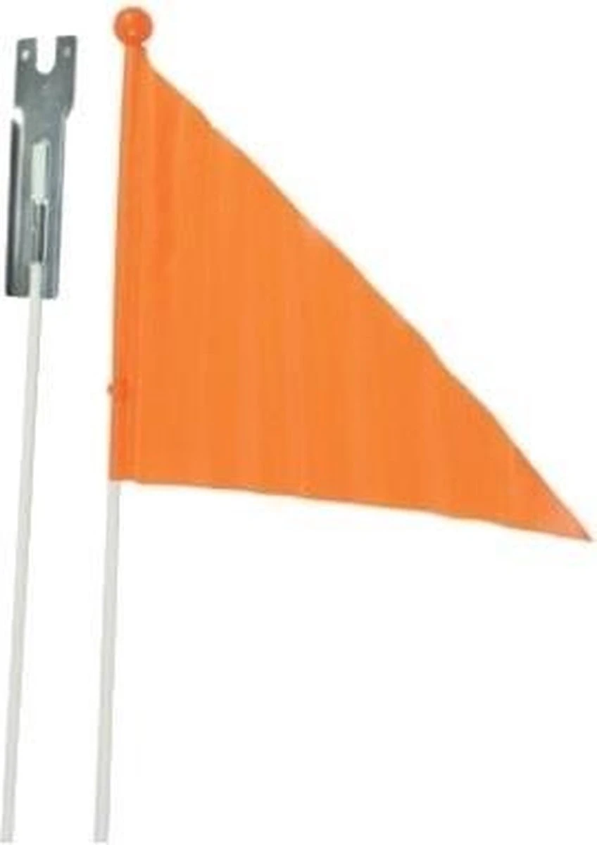 Johntoy - Fietsvlag - Kinderen - Oranje 9 Johntoy - Fietsvlag - Kinderen - Oranje - Afbeelding 9
