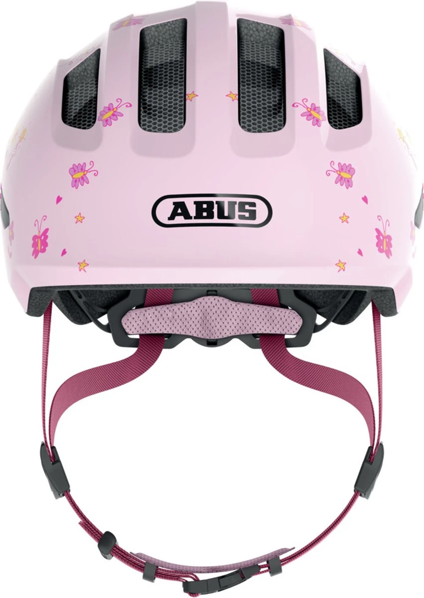 Abus Helm Smiley 3.0 - Rose Princess - S ( 45-50 CM ) - Kinder Fietshelm 9 Abus Helm Smiley 3.0 - Rose Princess - S ( 45-50 CM ) - Kinder Fietshelm - Afbeelding 9