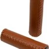 Benson Fietshandvatten Set - Kunstleer - 125 Mm - Cognac Bruin