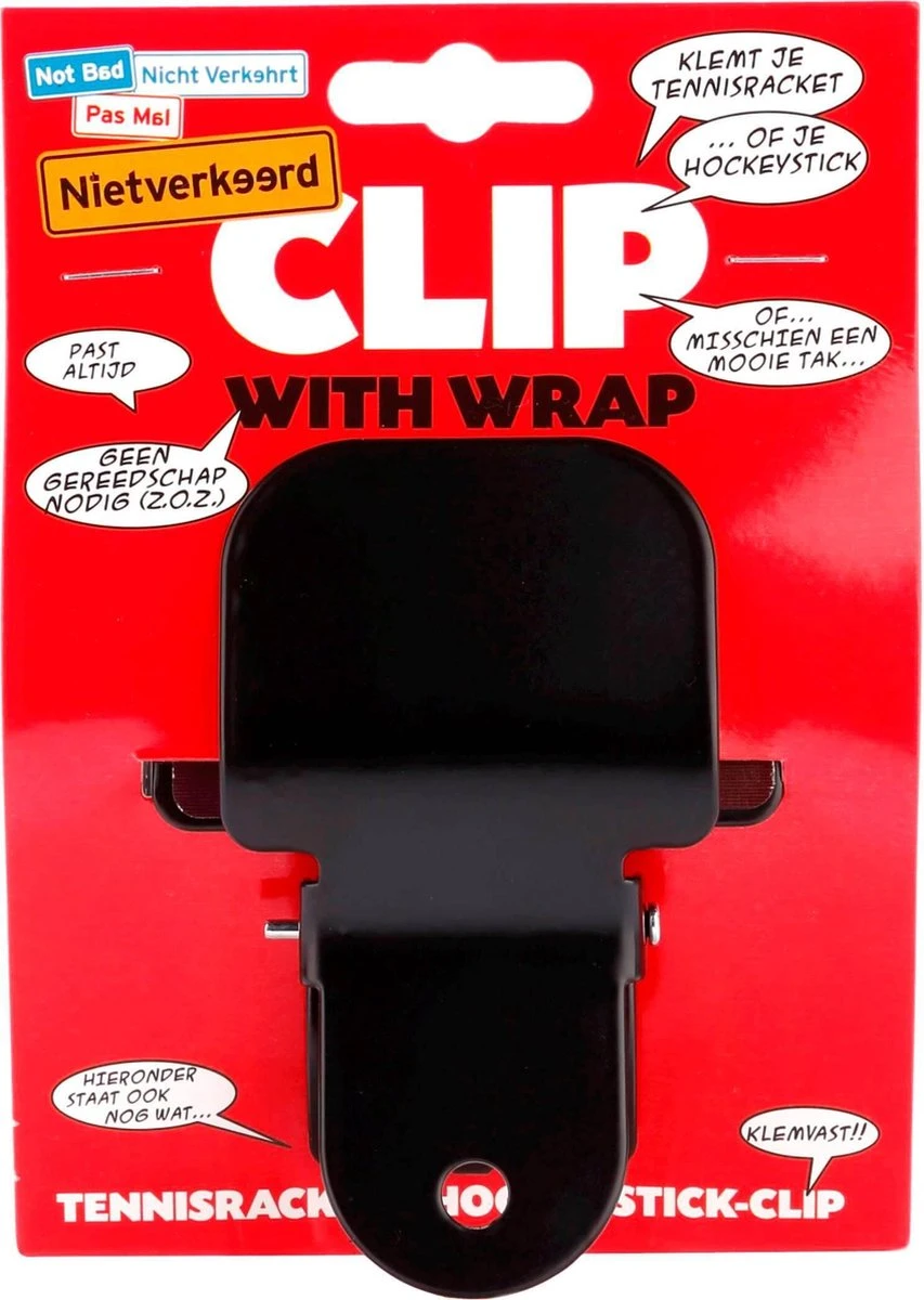 Nietverkeerd Universele Hockeystick Klem - Tennisracket Klem - Paraplu Klem, Zwart 4 Nietverkeerd Universele Hockeystick Klem - Tennisracket Klem - Paraplu Klem, Zwart - Afbeelding 4