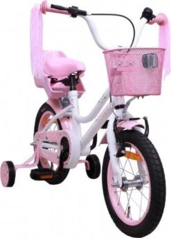 Amigo Magic Meisjesfiets - Kinderfiets 16 Inch - Wit -Fietsen Kortingswinkel 862x1200