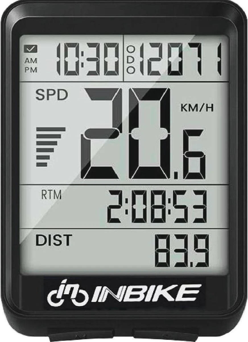 Amenzo© Fietscomputer Draadloos - Kilometerteller - NL Handleiding - Draadloze En Waterdichte Snelheidsmeter - Makkelijke Bevestiging - Fiets GPS - Zwart - Racefiets 2 Amenzo© Fietscomputer Draadloos - Kilometerteller - NL Handleiding - Draadloze En Waterdichte Snelheidsmeter - Makkelijke Bevestiging - Fiets GPS - Zwart - Racefiets - Afbeelding 2