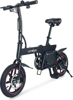 Windgoo B20 V3 - Elektrische Vouwfiets - E Bike - 250W 7.8Ah Batterij - APP IOS Android - 14 Inch - 25 KM/H - Zwart -Fietsen Kortingswinkel 875x1200 1