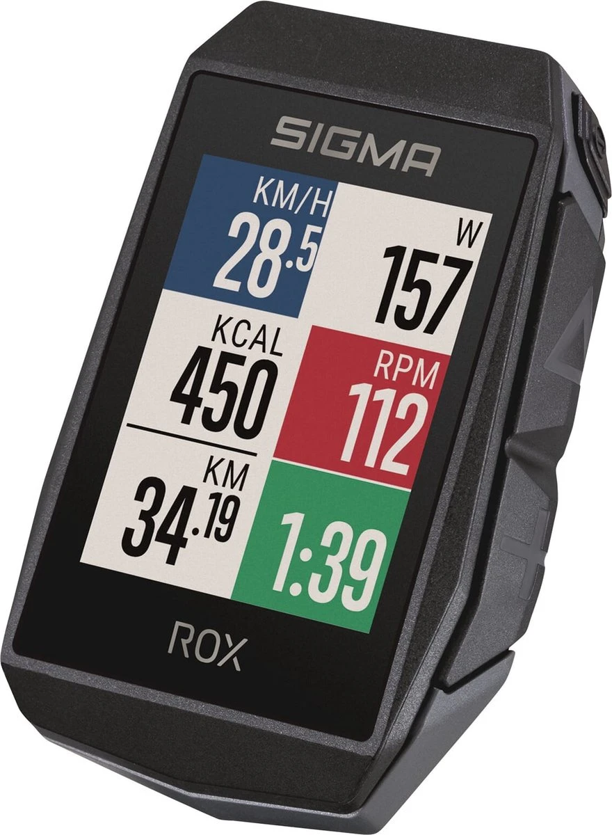 Sigma Sport ROX 11.1 EVO GPS Fietscomputer - HR Set - Zwart 10 Sigma Sport ROX 11.1 EVO GPS Fietscomputer - HR Set - Zwart - Afbeelding 10