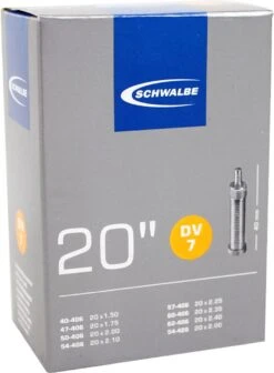 Schwalbe Binnenband 20 X 1.50/2.50 (40/62-406) Dv 40 Mm -Fietsen Kortingswinkel 882x1200 3