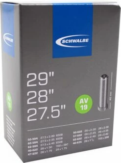 Schwalbe Binnenband 27.5/29 X 1.5/2.4 (40/62-584/635) Av 40 Mm -Fietsen Kortingswinkel 892x1200 3