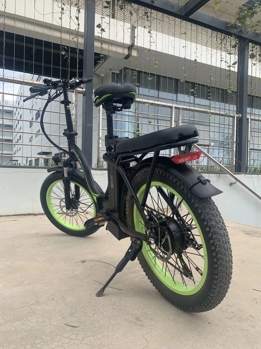 Merkloos Windgoo E20 Urban- Elektrische Fiets - E-bike - 20Inch - 12.5Ah - APP - Fat Tire - 7 Speed Shimano 13 Merkloos Windgoo E20 Urban- Elektrische Fiets - E-bike - 20Inch - 12.5Ah - APP - Fat Tire - 7 Speed Shimano - Afbeelding 13