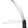 Eurofender Voorspatbord Scatto 26-28 Inch 51 Mm Zilver